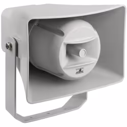 Monacor IT-100TW, 2-voies, Montage mural, 30 W, 99 dB, 110 - 16000 Hz, Gris