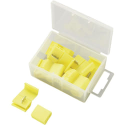 Conrad - Elément de liaison autodénudant Components 878101S15 566525 flexible: 0.75-2.5 mm² rigide: 0.75-2.5 mm² Nombre de pôles: 2 bleu 15 pc(s)