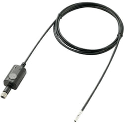 Voltcraft - Sonde d'endoscope ø de la sonde 5.8 mm 3 m étanche, éclairage led, fonction pivotante Q75428