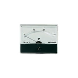 Voltcraft - instrument de mesure analogique à encastrer AM-86X65/30V/DC