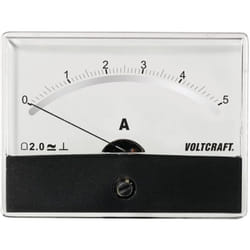 VOLTCRAFT AM-86X65/5A/DC AM-86X65/5A/DC Appareil de mesure à encastrer AM-86X65/5A/DC 5 A Bobine