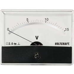 Voltcraft - AM-86X65/15V/DC AM-86X65/15V/DC Appareil de mesure à encastrer AM-86X65/15V/DC 15 v Bobine