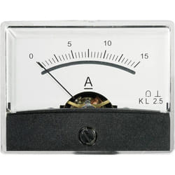VOLTCRAFT AM-60X46/15A/DC AM-60X46/15A/DC Voyant de mesure encastrable AM-60X46/15A/DC 15 A Bobine