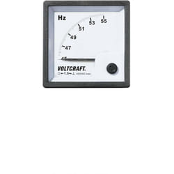 Voltcraft - AM-72X72/50HZ AM-72X72/50HZ Appareil de mesure encastrable analogique AM-72X72/50HZ 50 Hz Bobine