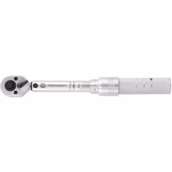 TOOLCRAFT 819161 Clé dynamométrique avec cliquet réversible 1/4 (6.3 mm) 1 - 6 Nm