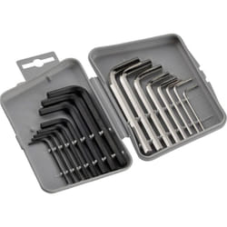 Sonstige - 6 pans intérieurs Jeu de clés mâles coudées 1.5 mm, 2 mm, 2.5 mm, 3 mm, 4 mm, 5 mm, 5.5 mm, 6 mm 1/16 pouces, 5/64 pouc