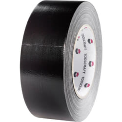Toolcraft - Ruban adhésif toilé Gaffer 54B48L40SC noir (l x l) 40 m x 48 mm adhésif thermofusible 1 pc(s)