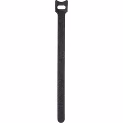 Toolcraft KL12X280SC, Attache-câbles à crochets et à boucles, Velcro, Noir, 280 mm, 12 mm, 16 pièce(s)