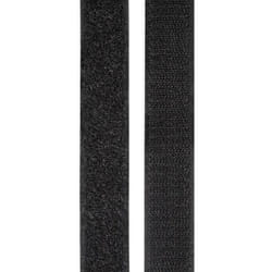 Toolcraft - Bande auto-agrippante KL25X2000C à coller partie velours et partie agrippante (l x l) 2000 mm x 25 mm noir 1