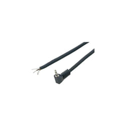 Voltcraft - jack 3.5 mm 93025C206 mâle coudé nombre de pôles: 2 mono noir 1 pc(s)