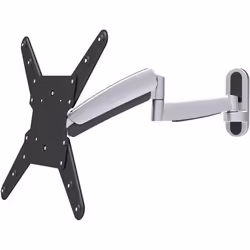 SpeaKa Professional SP-2518260, 100 x 100 mm, 400 x 400 mm, -15 - 15°, -90 - 90°, 6°, Noir, Argent