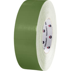 Ruban adhésif tissé militaire 80DT Toolcraft 80DT vert olive (l x l) 50 m x 50 mm caoutchouc 1 pc(s)