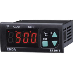 ET2011-T-230 pid Régulateur de température j, k, t, s, r 0 à +1700 °c Relais 8 a, ssr (l x l x h) 71 x 77 x 35 mm V627761 - Enda