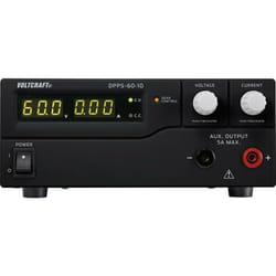 Voltcraft - Alimentation de laboratoire réglable DPPS-60-10 1 - 60 v/dc 0 - 10 a 600 w usb programmable Nbr. de sorties 1 x V683891