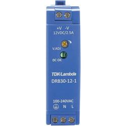 Tdk-lambda - Alimentation rail din DRB30-12-1 15 v/dc 2.5 a 30 w 1 x V057491