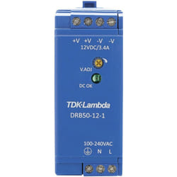 Tdk-lambda - Alimentation rail din DRB50-12-1 15 v/dc 4.2 a 50.4 w 1 x V057411