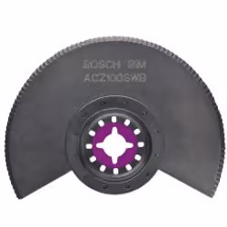 Bosch ACZ 100 SWB, Lame segmentée, Matériau d'isolation, Matière souple, 10 cm, 1 pièce(s)
