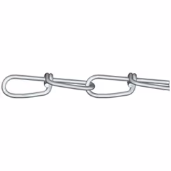 Informations techniques Couleur : argent Epaisseur du maillon : 1.8 mm Largeur du maillon : 4.4 mm Longueur : 30 m Longueur d ...