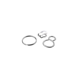 Dörner+helmer - 4810184 Set d'accessoires pour chaînettes, laiton nickelé 10 pc(s) A783151