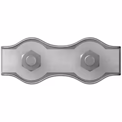 Informations techniques Diamètre de la corde : 3 mm Matériau : acier Propriété du matériau : étamé par galvanisation Serre-câ ...