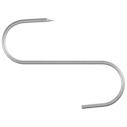 dörner + helmer 4912024 Crochet de boucher 120 mm Acier inox A2 6 pc(s)