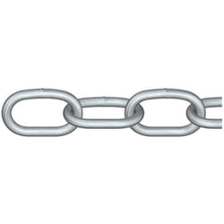 dörner + helmer 171800G Chaîne ronde en acier gris acier étamé par galvanisation 30 m