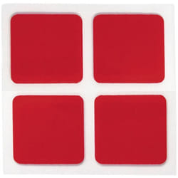 Pastille adhésive double-face TOOLCRAFT 5310LT30RC transparent (L x l) 30 mm x 30 mm acrylique 8 pc(s)
