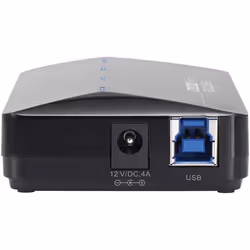 Renkforce RF-3806031 hub & concentrateur USB 3.2 Gen 1 (3.1 Gen 1) Type-B 5000 Mbit/s Noir