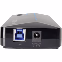 Renkforce RF-3806034 hub & concentrateur USB 3.2 Gen 1 (3.1 Gen 1) Type-B 5000 Mbit/s Noir - Vue supplémentaire 5