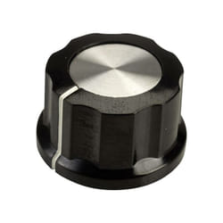 SCI - Tête de bouton rotatif RN-99D(6.4mm) noir, blanc (ø x h) 26.8 mm x 15.8 mm 1 pc(s) Y717561