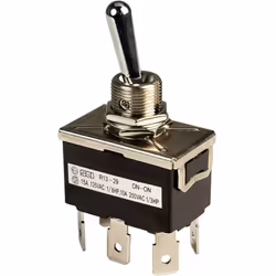 Informations techniques Connexion (composants) : cosses plates 6.3 mm Courant de commutation (max.) : 10 A Diamètre de montag ...