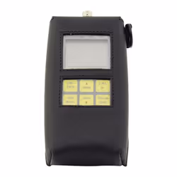 description Étui de protection pour appareil en cuir nappa avec découpe ronde pour la connexion de votre capteur, adapté pour ...