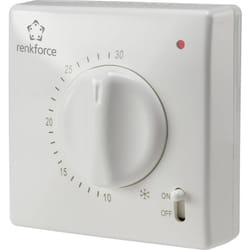 Renkforce - TR-93 TR-93 Thermostat d'ambiance montage apparent (en saillie) 1 pc(s)