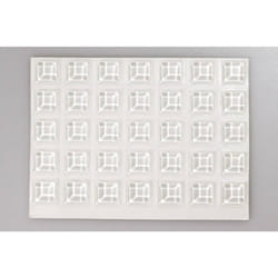 Toolcraft - Pied d'appareil 2127C70-C autocollant, carré transparent (ø x h) 12.7 mm x 3.1 mm 70 pc(s)