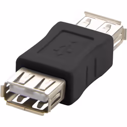 Renkforce RF-4032114, USB 2.0 A, USB 2.0 A, Noir