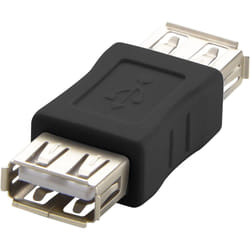 Renkforce RF-4032114 changeur de genre de câble USB 2.0 A Noir