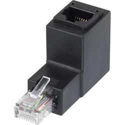 Renkforce RF-4087413 changeur de genre de câble RJ-45 Noir