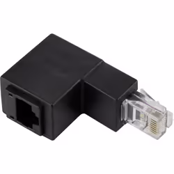 Renkforce RF-4087416, RJ-45, RJ-45, Noir
