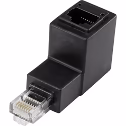 Renkforce RF-4087416 changeur de genre de câble RJ-45 Noir
