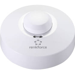 Renkforce - Détecteur de mouvements hf 1362921 intérieure plafond, en façade 360 ° relais blanc IP20