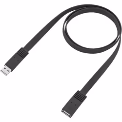 Renkforce RF-4096101 câble USB 3 m USB 2.0 USB A Noir