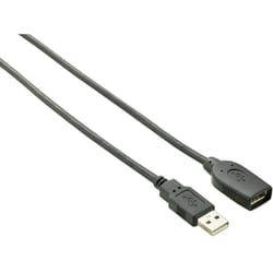 Renkforce - Câble usb usb 2.0 usb-a mâle, usb-a femelle 10.00 m noir contacts dorés RF-4096104