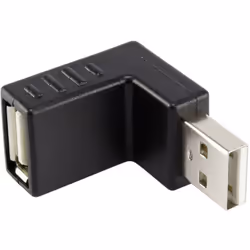 Informations techniques Coudé vers le haut Informations techniques Couleur : noir Domaines d'application : adaptateur USB Don ...