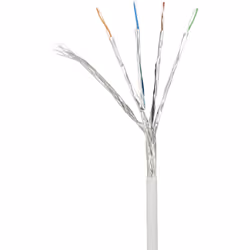 Renkforce RF-4145292 câble de réseau Blanc 10 m Cat6a S/FTP (S-STP)