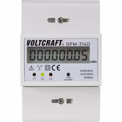 Informations techniques Mesure directe Indice de protection (avant) : IP54 Affichage de l'impulsion : 1000 impulsions / kWh I ...