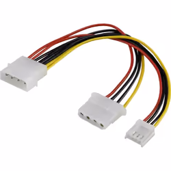 enquête Convertit une fiche mâle 5.25" en une prise femelle 5,25" et 3,5" Permet le branchement d'un lecteur 13,3 cm (5,25"). ...