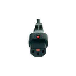 Fiche De Sécurité Connecteur Femelle C13 - Connecteur Mâle Coudé Avec Contact De Protection Noir 2.00 M 1 Pc(S)
