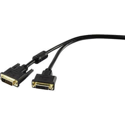 Renkforce RF-4212198 câble DVI 1,8 m Noir