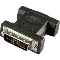RF-4212222 dvi / vga Adaptateur [1x dvi mâle 24+5 pôles - 1x vga femelle] noir W717411 - Renkforce