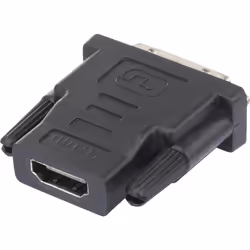Renkforce RF-4212228 changeur de genre de câble DVI-D HDMI Noir
